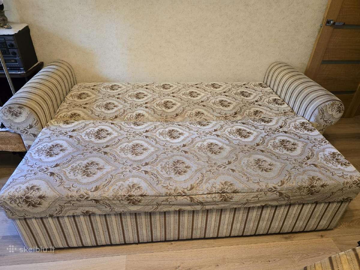 Miegama trivietė sofa - nuotraukos Nr. 4