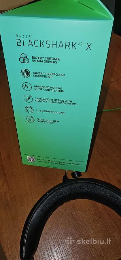 Razer Blackshark v2 x - nuotraukos Nr. 4