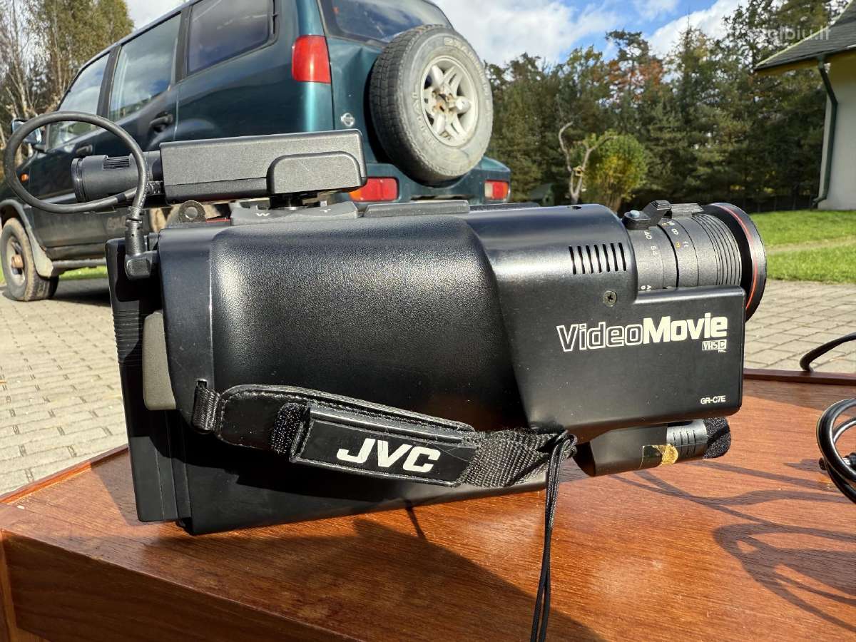 JVC Gr-c7e Video Movie Vhs 80s - nuotraukos Nr. 3