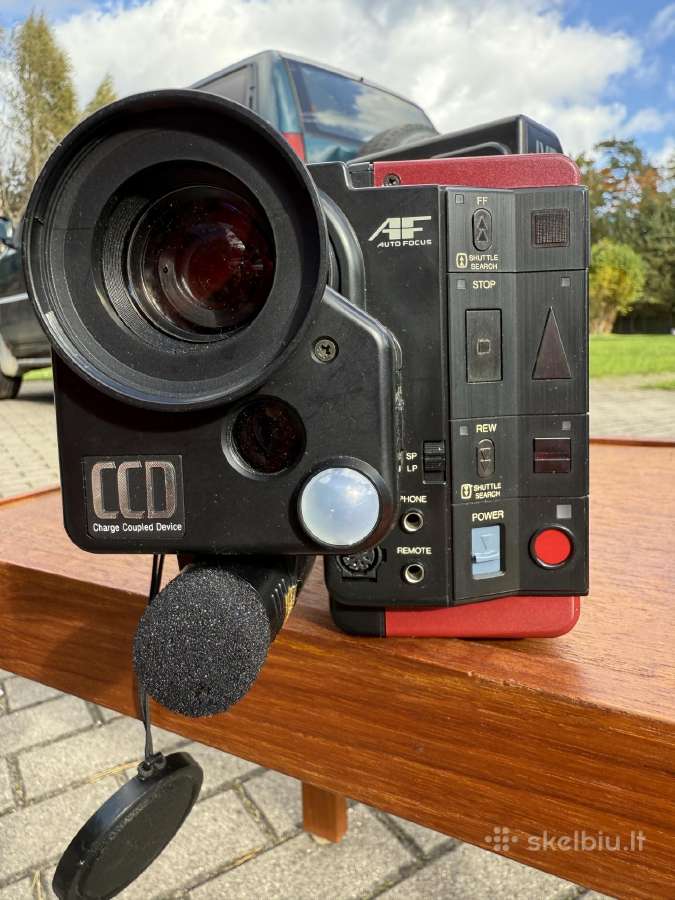 JVC Gr-c7e Video Movie Vhs 80s - nuotraukos Nr. 4