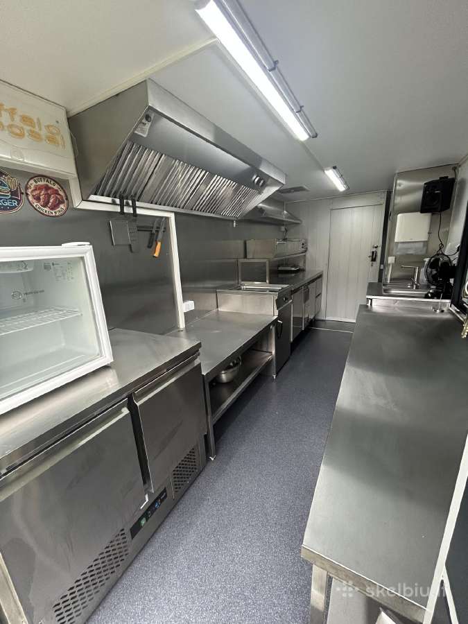 Food truck maisto vagonėlių įrengimas,pardavimas - nuotraukos Nr. 3