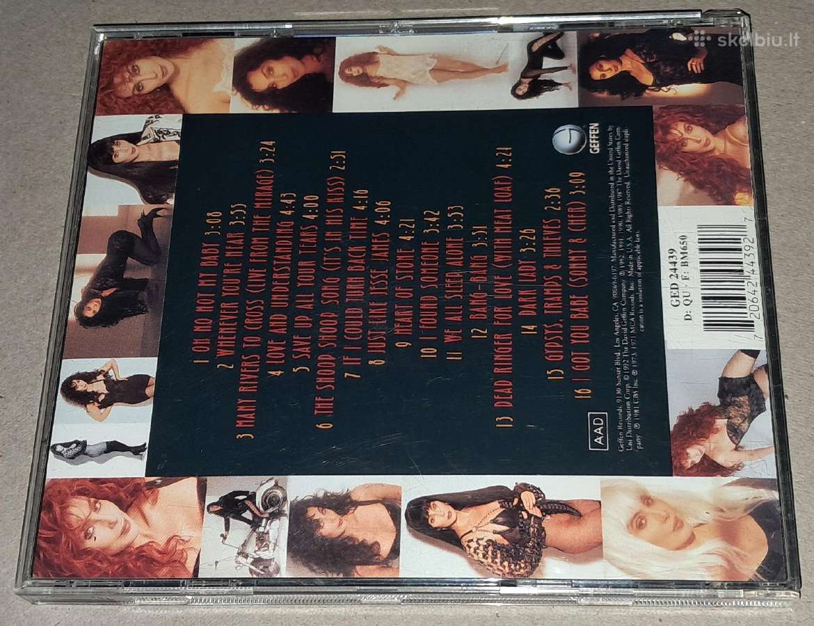Cher – Cher's Greatest Hits (Audio CD) - nuotraukos Nr. 2