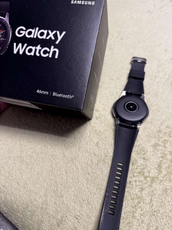 Parduodu Samsung Galaxy Watch 46mm (sm-r800, Bluet - nuotraukos Nr. 3