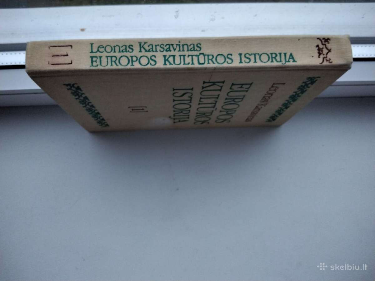 L. Karsavinas. Europos kultūros istorija. T.1 - nuotraukos Nr. 16