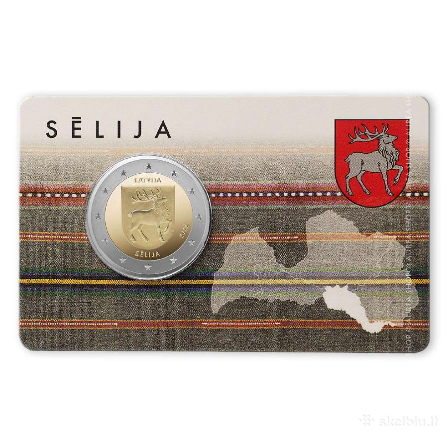 Latvijos 2€ monetos 2025 - Sėla! - nuotraukos Nr. 2