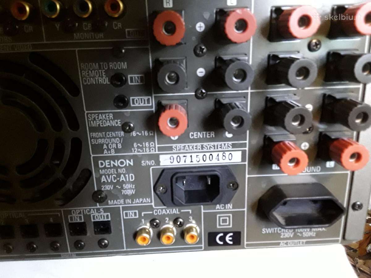Denon avc a1d - nuotraukos Nr. 7