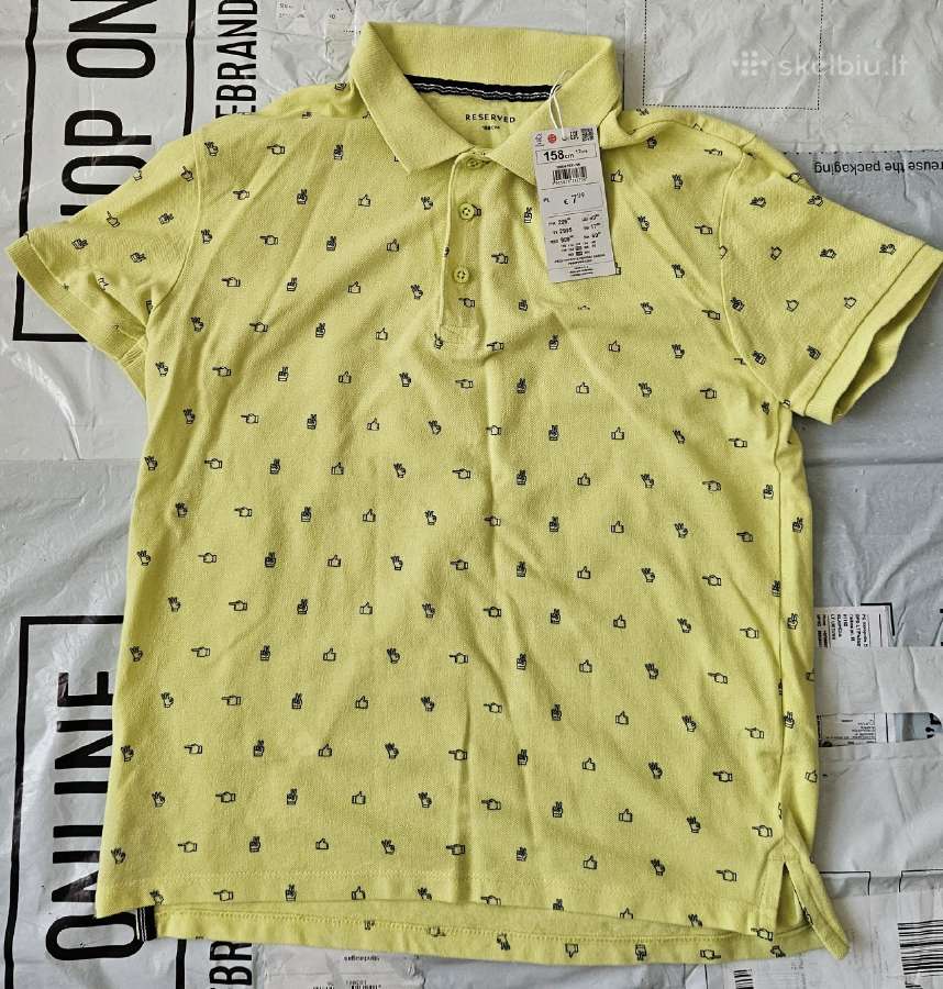 Polo marškinėliai Reserved Dydis 158