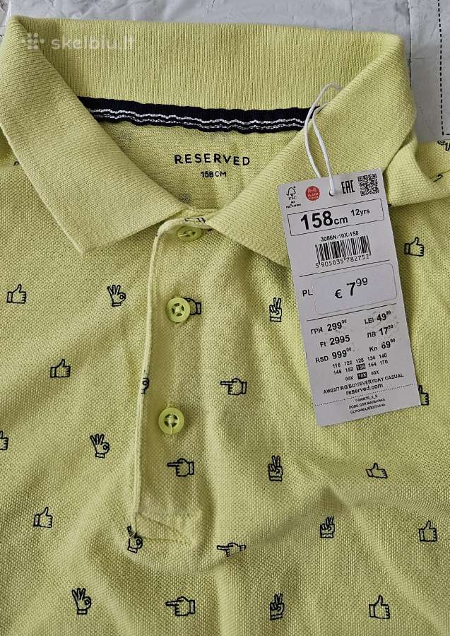 Polo marškinėliai Reserved Dydis 158 - nuotraukos Nr. 2