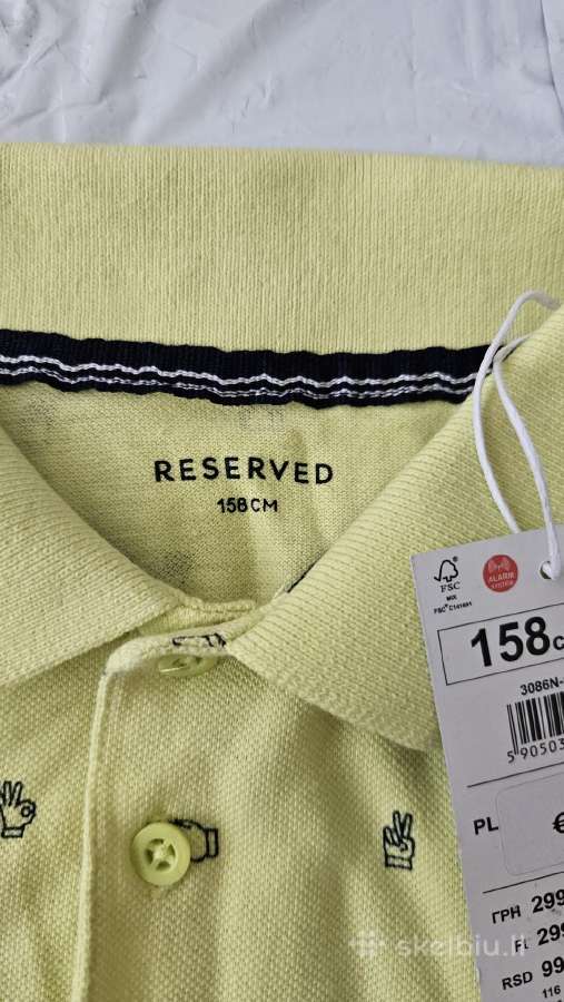 Polo marškinėliai Reserved Dydis 158 - nuotraukos Nr. 3