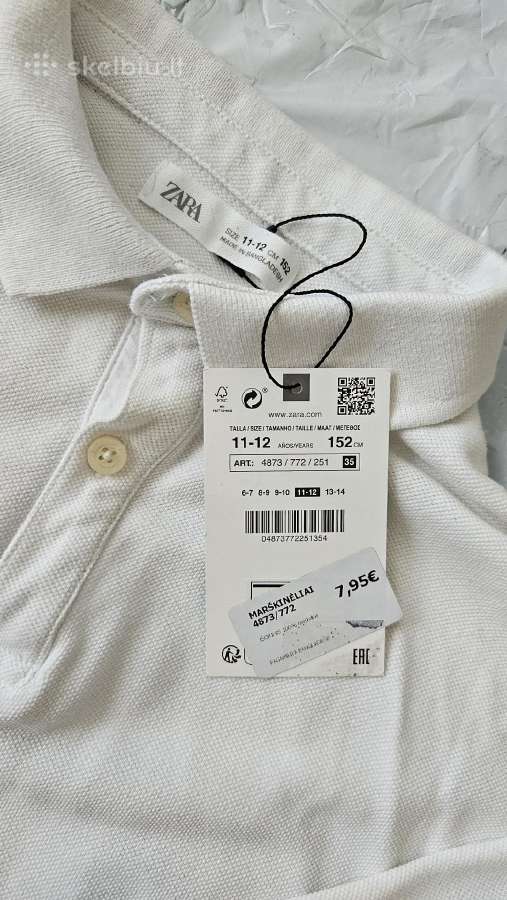 Polo marškinėliai Zara Dydis 152 - nuotraukos Nr. 4