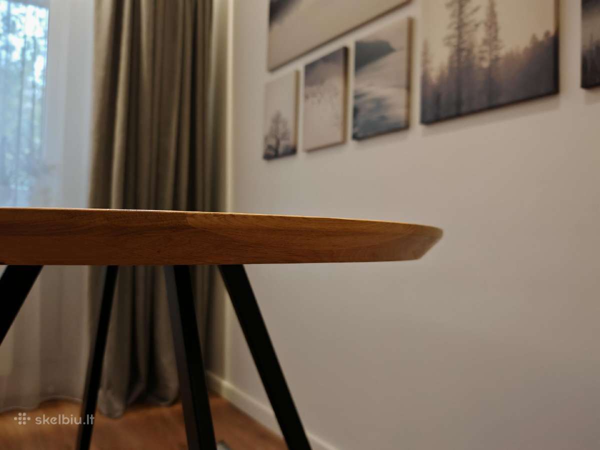 Ąžuolinis stalas 900 mm - nuotraukos Nr. 2