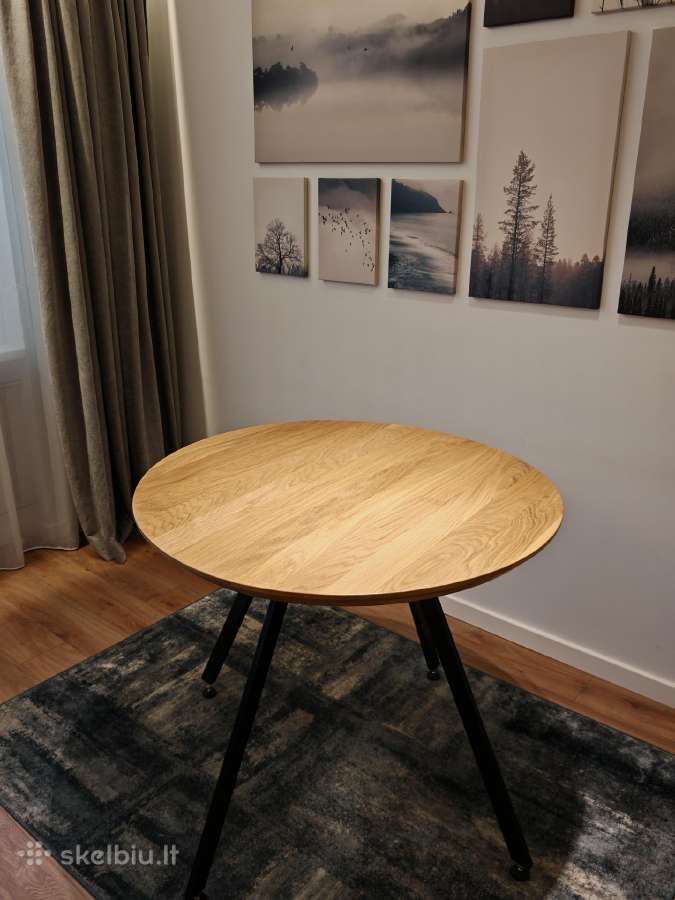 Ąžuolinis stalas 900 mm - nuotraukos Nr. 7