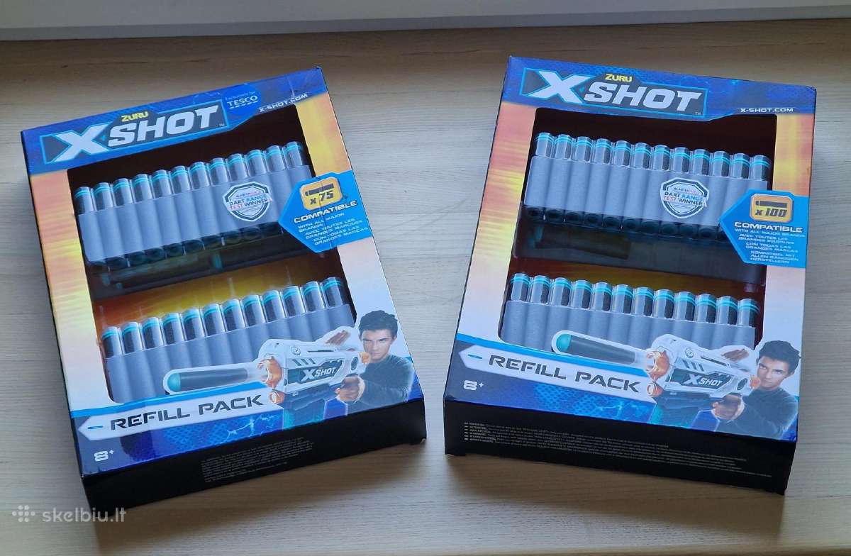 Atiduodu X-shot kulkų (175 kulkos)