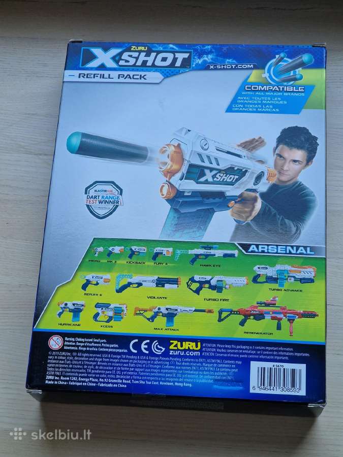 Atiduodu X-shot kulkų (175 kulkos) - nuotraukos Nr. 5
