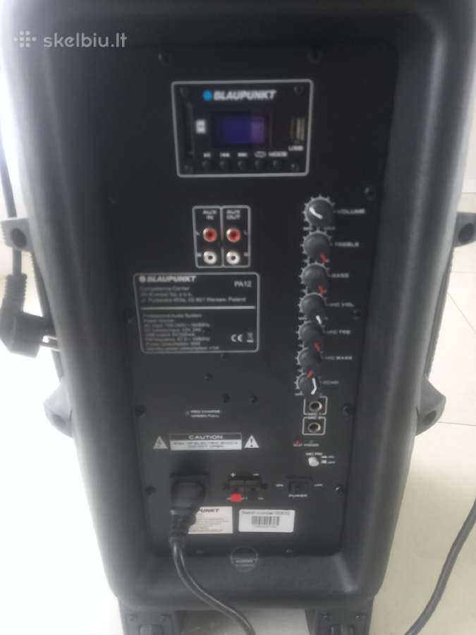Belaide kolonele Blaupunkt Pa 12,juoda 650kw - nuotraukos Nr. 2