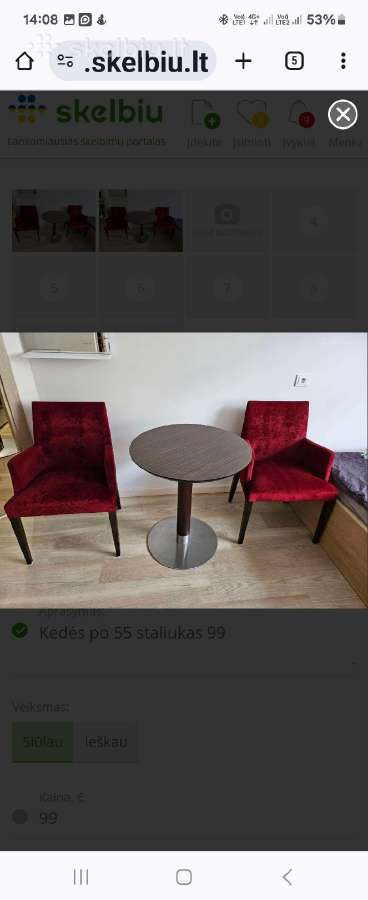 Kėdė foteliukas, kresliukas nuo25€ - nuotraukos Nr. 8