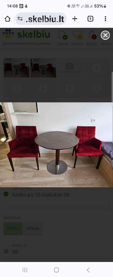 Kėdė foteliukas, kresliukas nuo25€ - nuotraukos Nr. 9