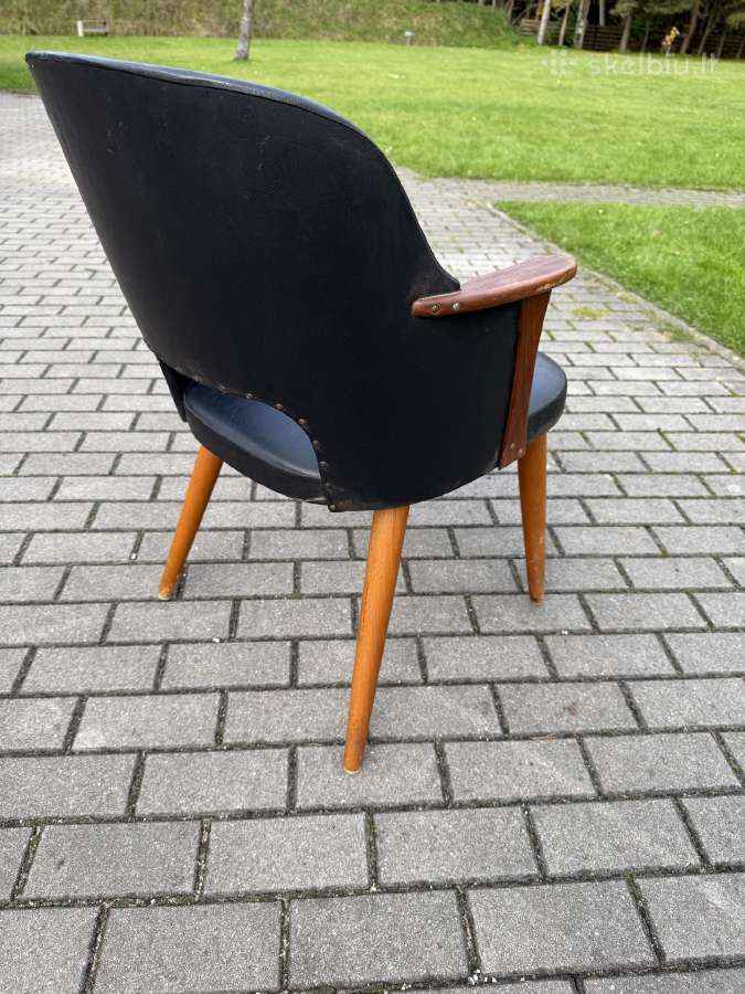 Dievisko grozio Mid century kresliukas - nuotraukos Nr. 2