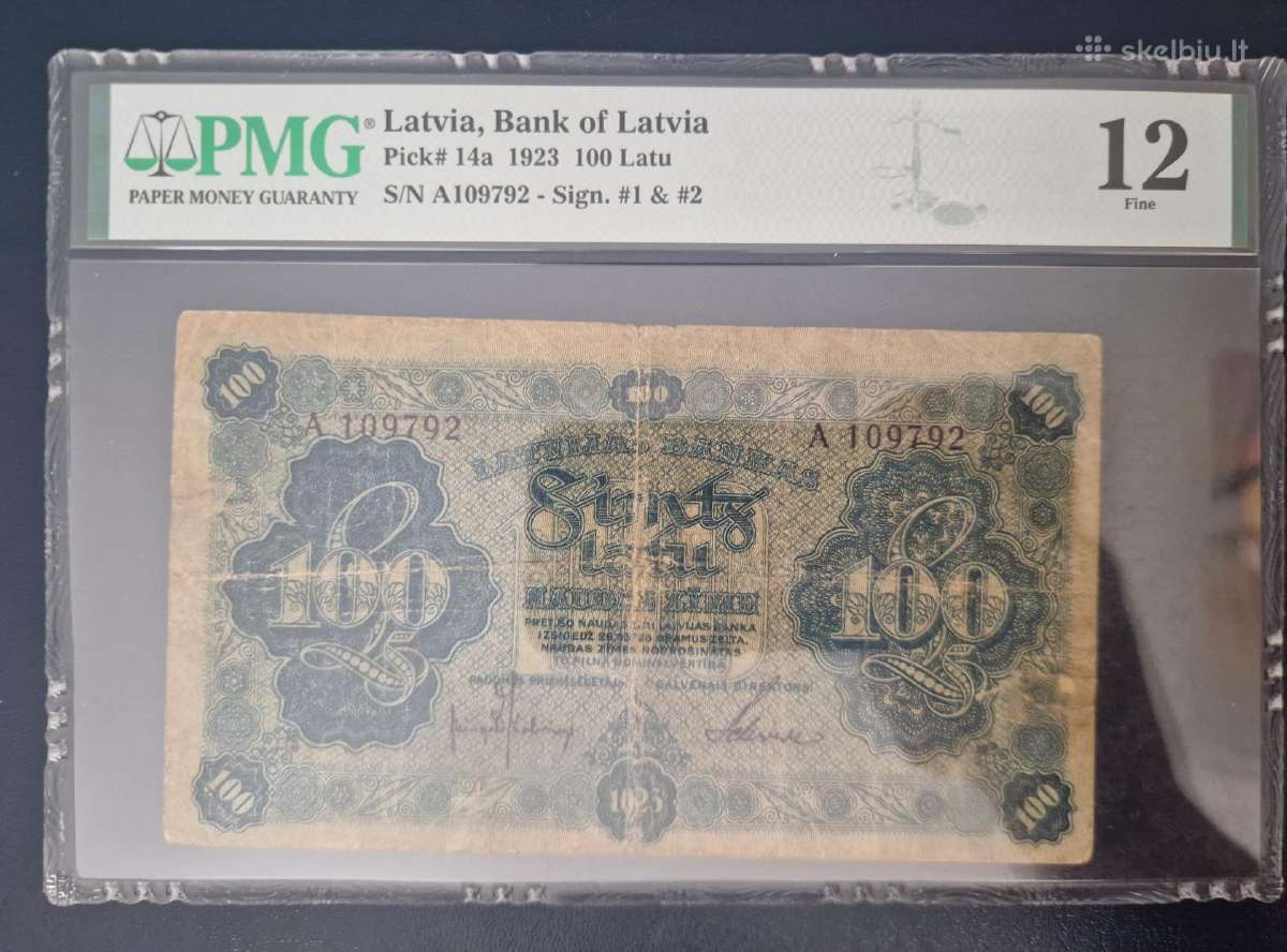 1923m. 100latu