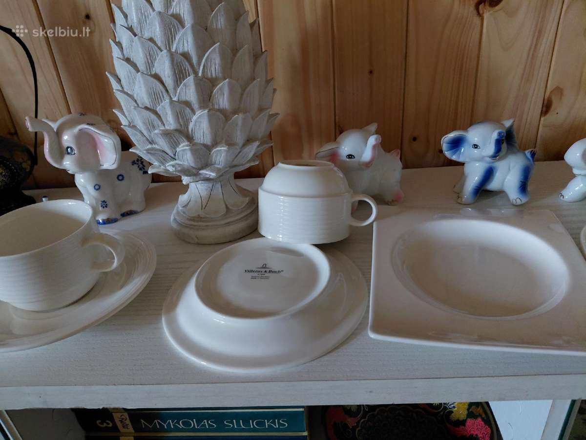 Villeroy&boch 3 duetai ir užkandžių lėkštutė - nuotraukos Nr. 2