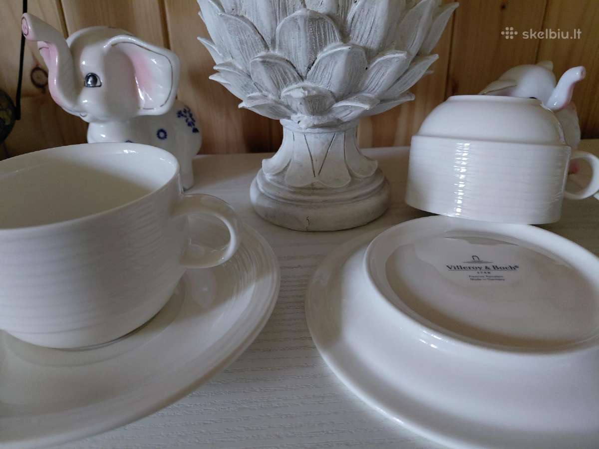 Villeroy&boch 3 duetai ir užkandžių lėkštutė - nuotraukos Nr. 3