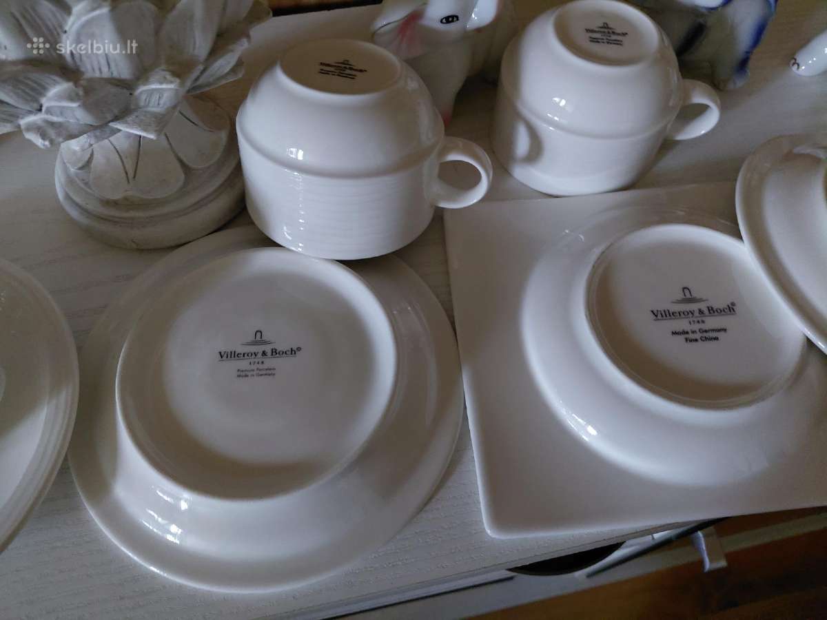 Villeroy&boch 3 duetai ir užkandžių lėkštutė - nuotraukos Nr. 4