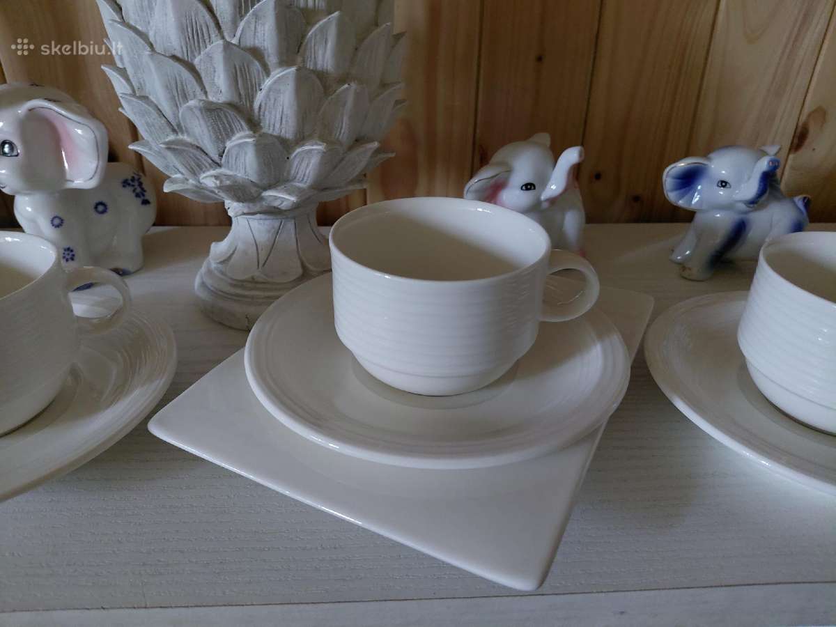 Villeroy&boch 3 duetai ir užkandžių lėkštutė - nuotraukos Nr. 5