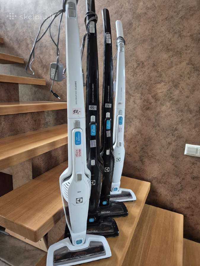 Belaidžiai siurbliai- šluotos Eelecrtolux