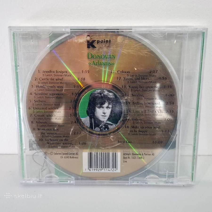 Donovan - Atlantis (CD, Albumas) - nuotraukos Nr. 2