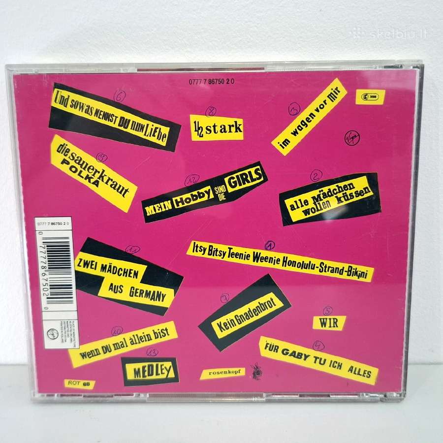 Die Roten Rosen - Never Mind The Hosen. (CD) - nuotraukos Nr. 2
