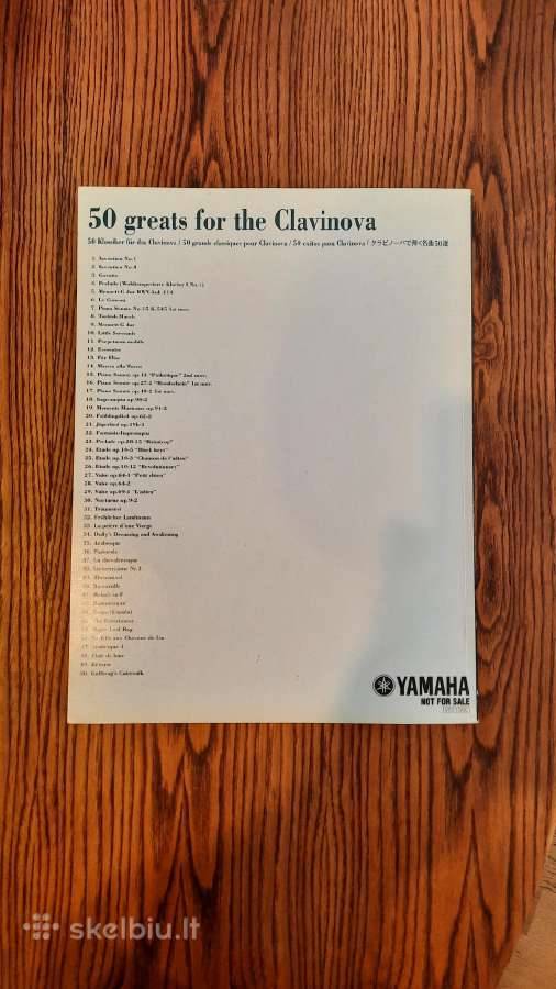 Yamaha Clavinova Clp 150 C - nuotraukos Nr. 7