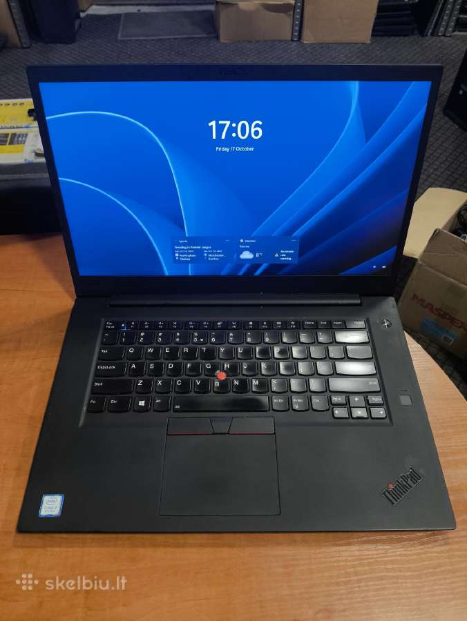 Thinkpad P1 15.6 Ips i7-8750h 16gb 256gb P1000 4gb