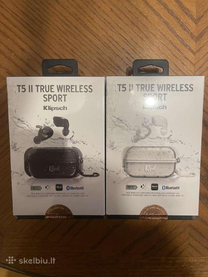 Klipsch T5 II True Wireless Sport ausinės