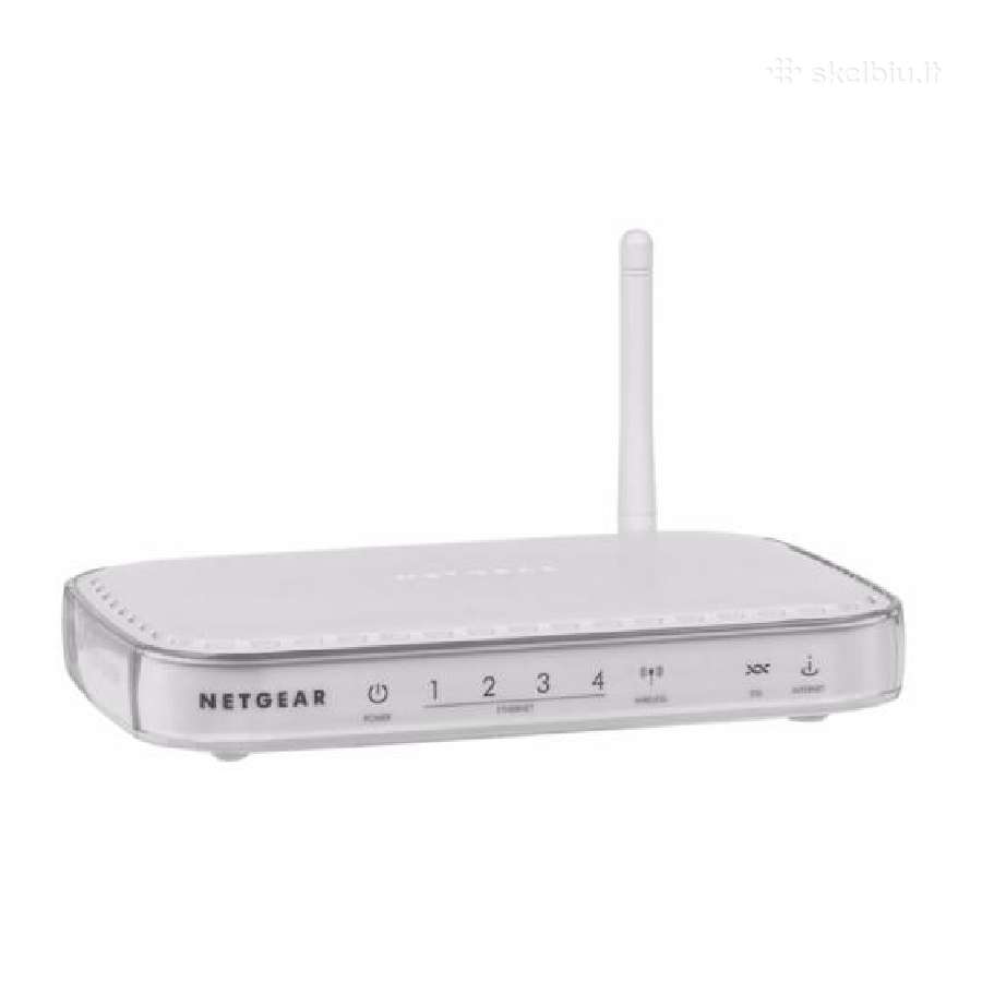 Netgear Dg834g maršrutizatorius Adsl2+