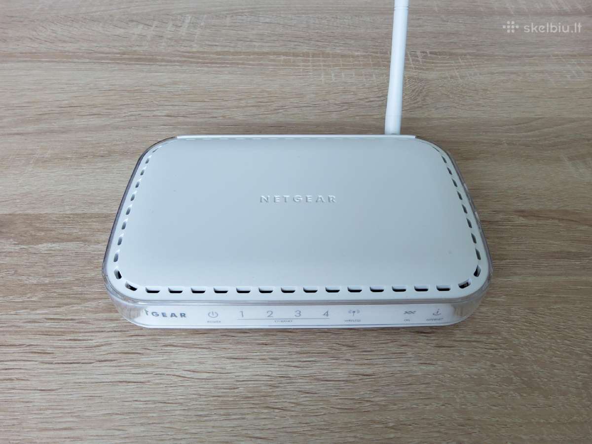 Netgear Dg834g maršrutizatorius Adsl2+ - nuotraukos Nr. 2