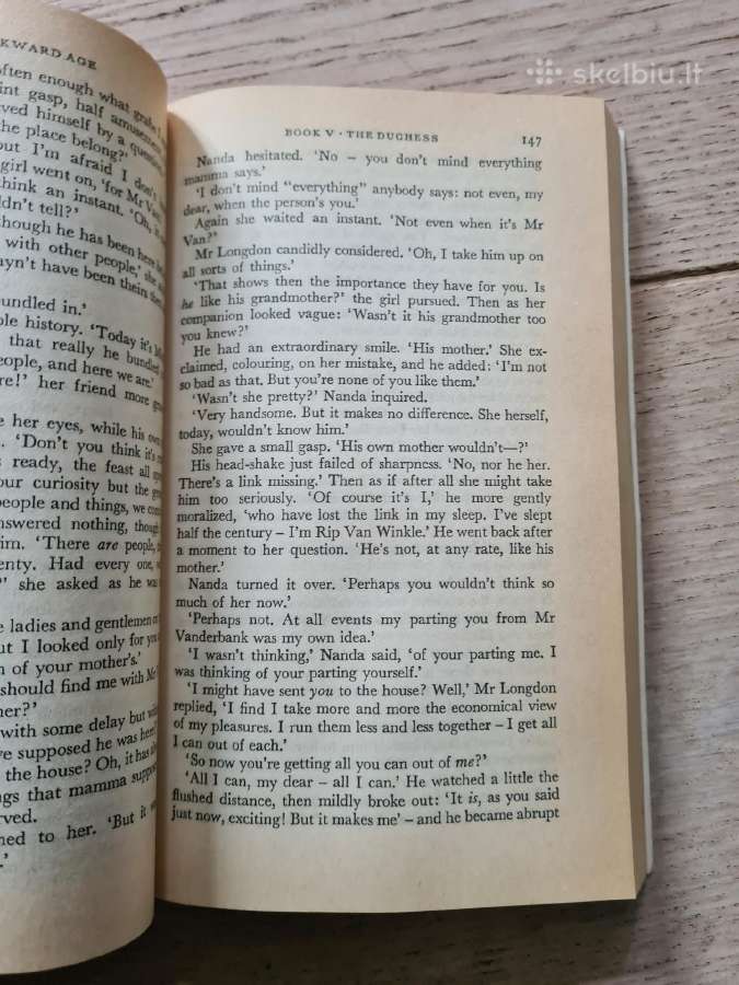 The Awkward Age (Henry James, anglų k.) - nuotraukos Nr. 8