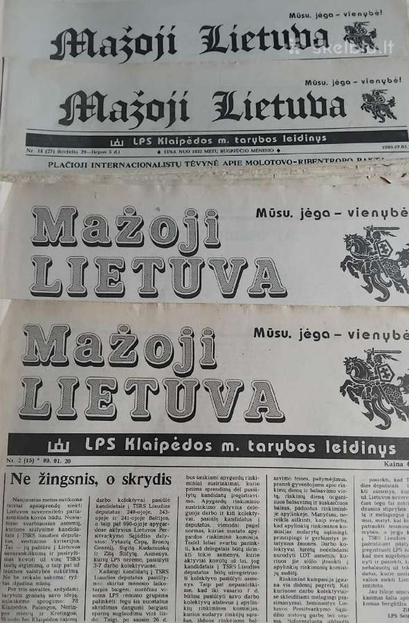 Seni laikraščiai Nepriklausomos Lietuvos - nuotraukos Nr. 6