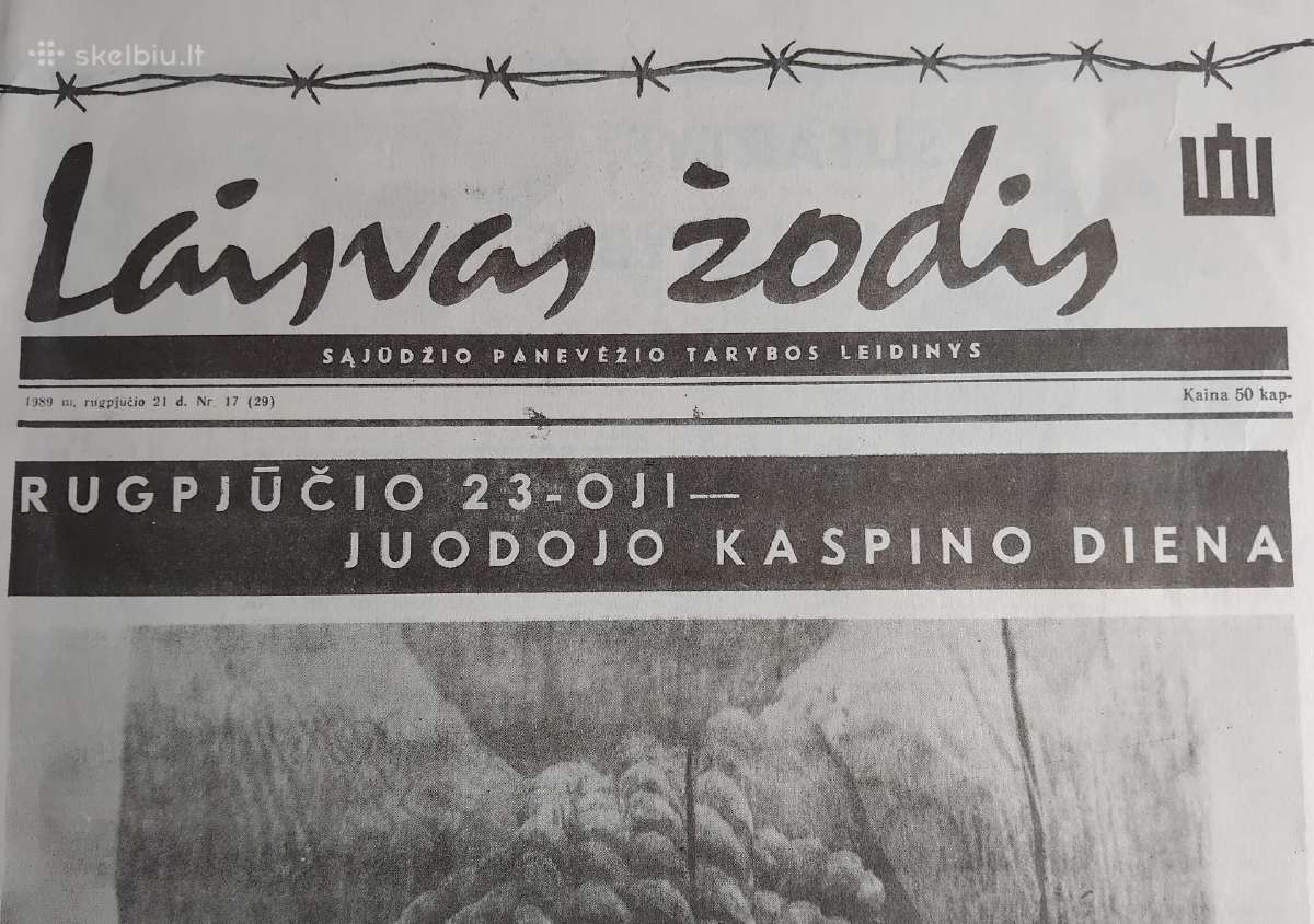 Seni laikraščiai Nepriklausomos Lietuvos