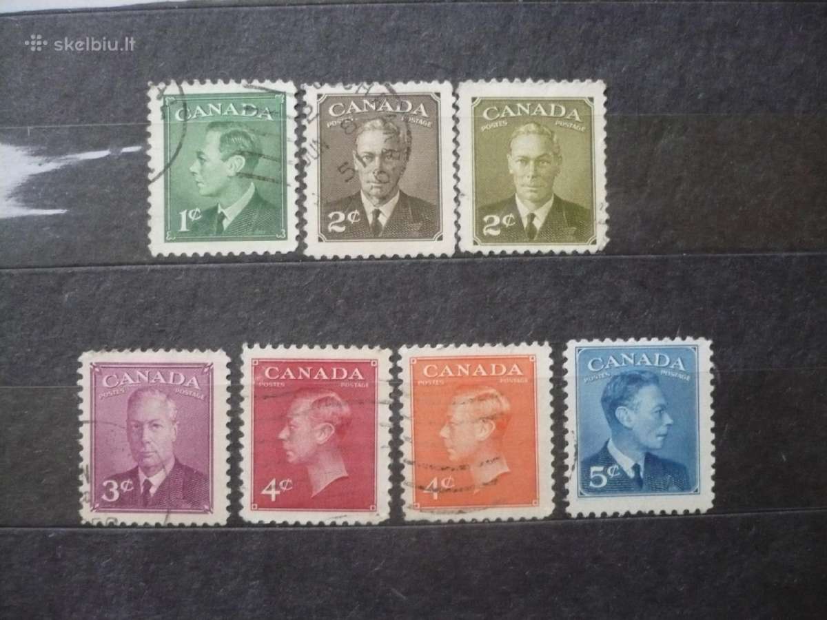 1949–1951 Karalius Jurgis Vi – Užrašas: „Postes