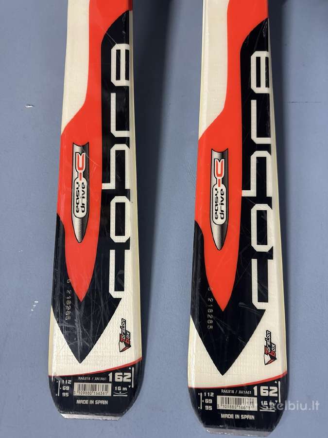 Rossignol Kalnų slidės su krepšiu, lazdomis 170cm - nuotraukos Nr. 3