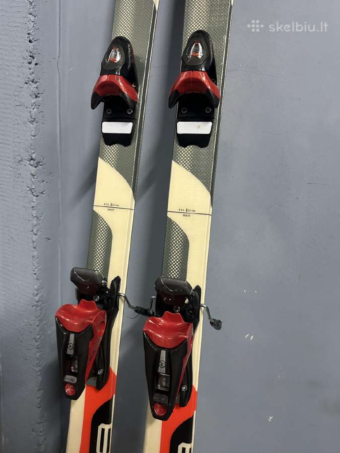 Rossignol Kalnų slidės su krepšiu, lazdomis 170cm - nuotraukos Nr. 8