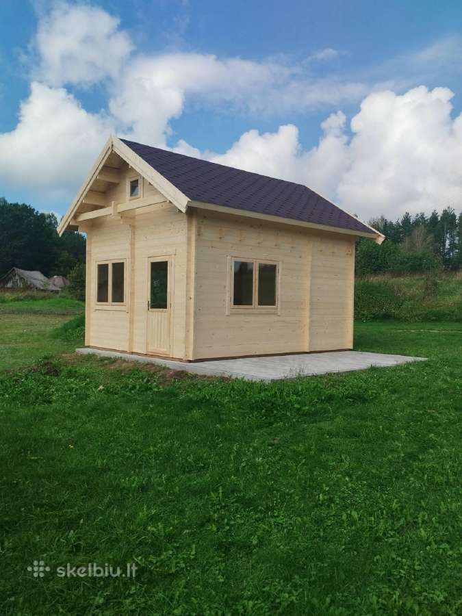 Medinis namelis/vasarnamis/garažas/stoginė - nuotraukos Nr. 4