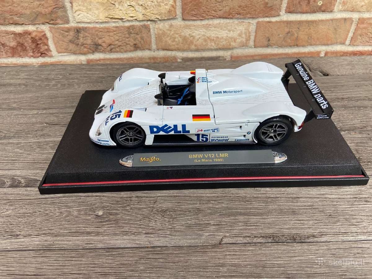 Modeliukas 1:18 Bmw Lmr lemans m power dtm