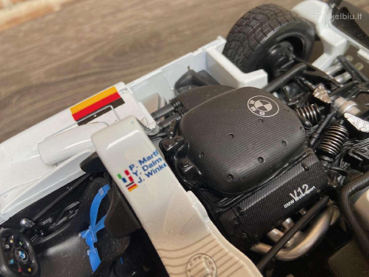 Modeliukas 1:18 Bmw Lmr lemans m power dtm - nuotraukos Nr. 4