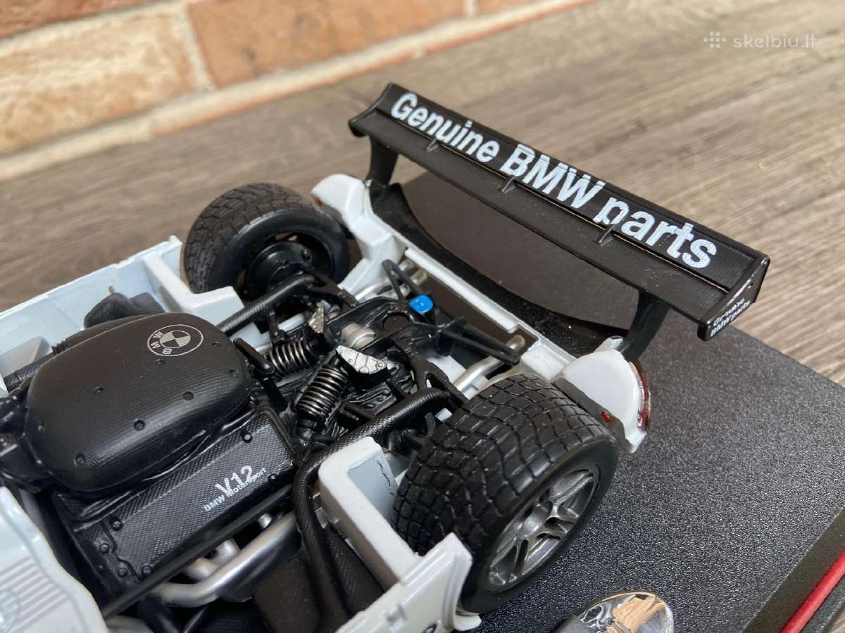 Modeliukas 1:18 Bmw Lmr lemans m power dtm - nuotraukos Nr. 5