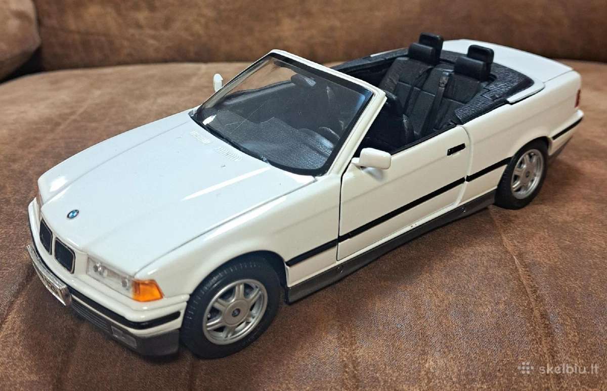 Modeliukas bmw e36 3 serijos 1:18 kabrioletas - nuotraukos Nr. 2