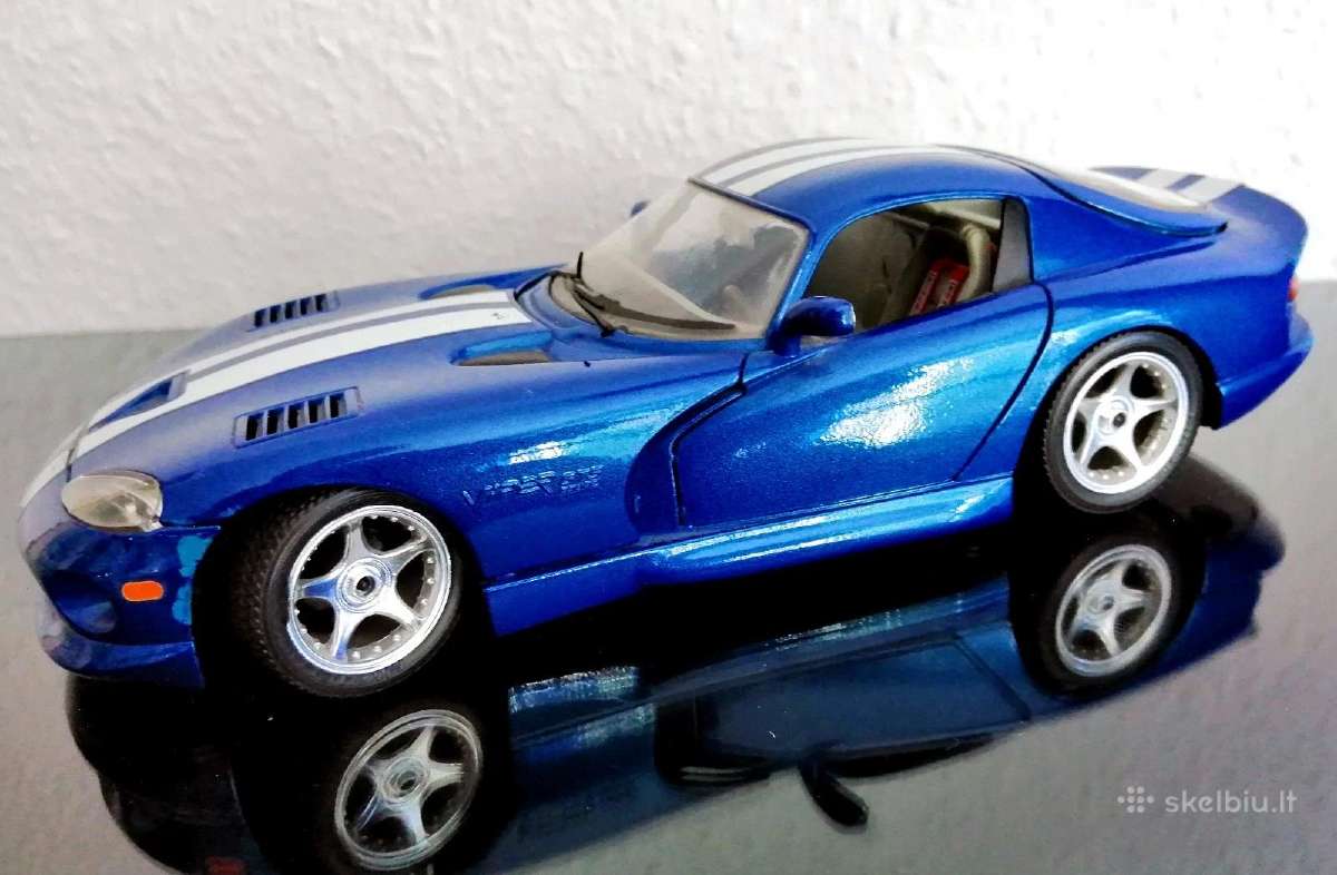 Modeliukas dodge viper gts 1:18 bburago burago - nuotraukos Nr. 5