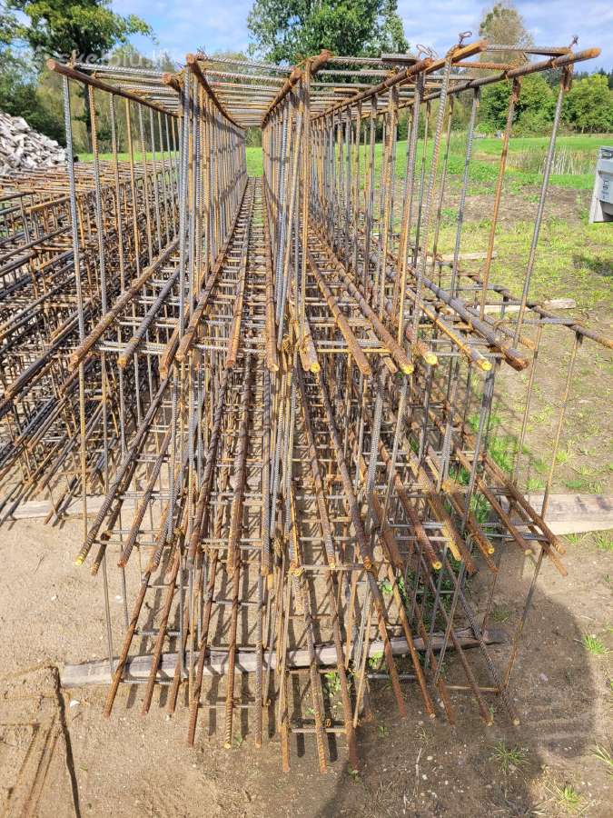 Armatūros lankstinių karkasai: Rostverkai, Poliai - nuotraukos Nr. 21