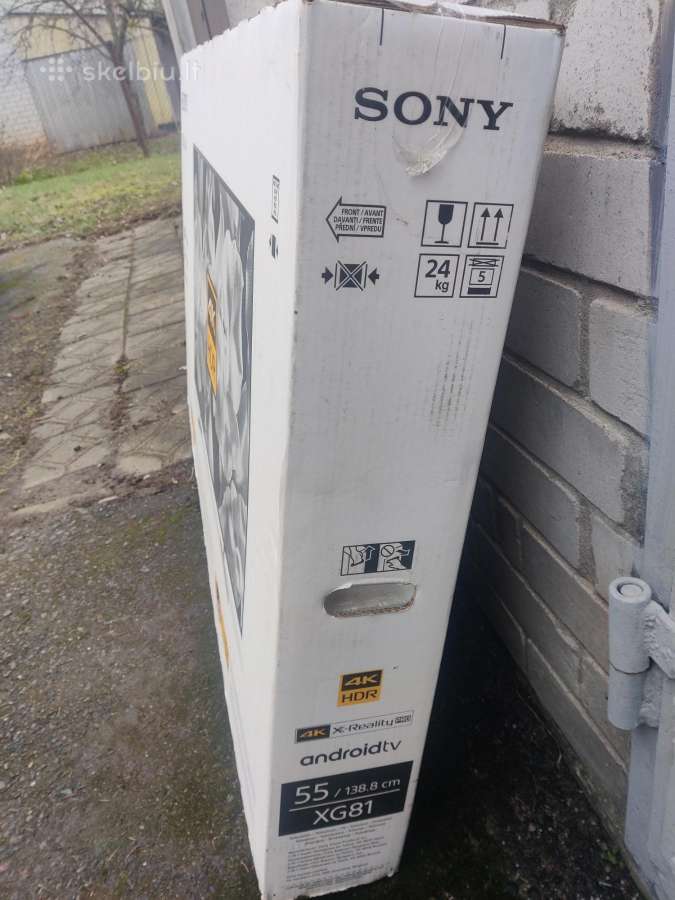Sony '55 televizoriaus originali dėžė - nuotraukos Nr. 2
