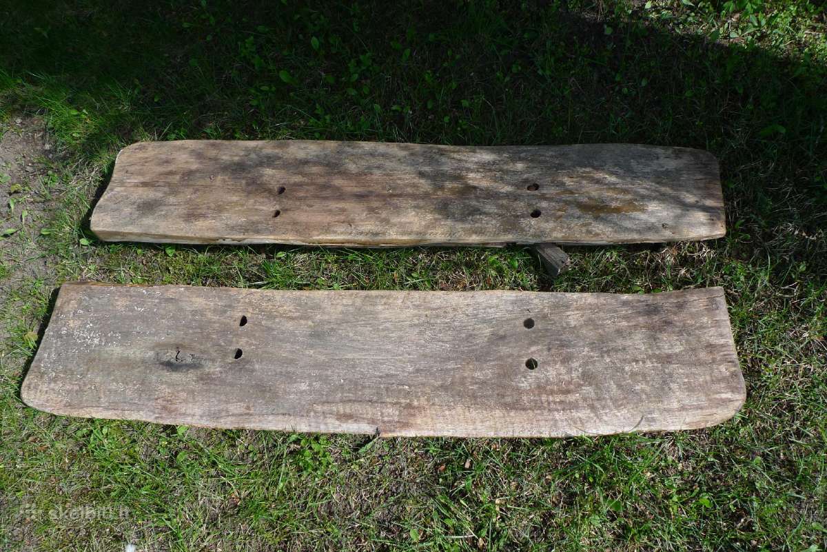 Antikvariniai ąžuoliniai suolo viršūs 2 vnt.155x34